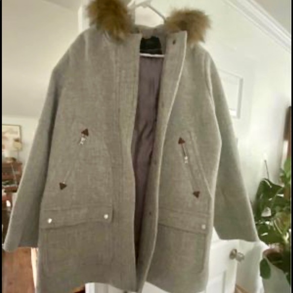 J. Crew Jackets & Blazers - J crew Grey winter jacket